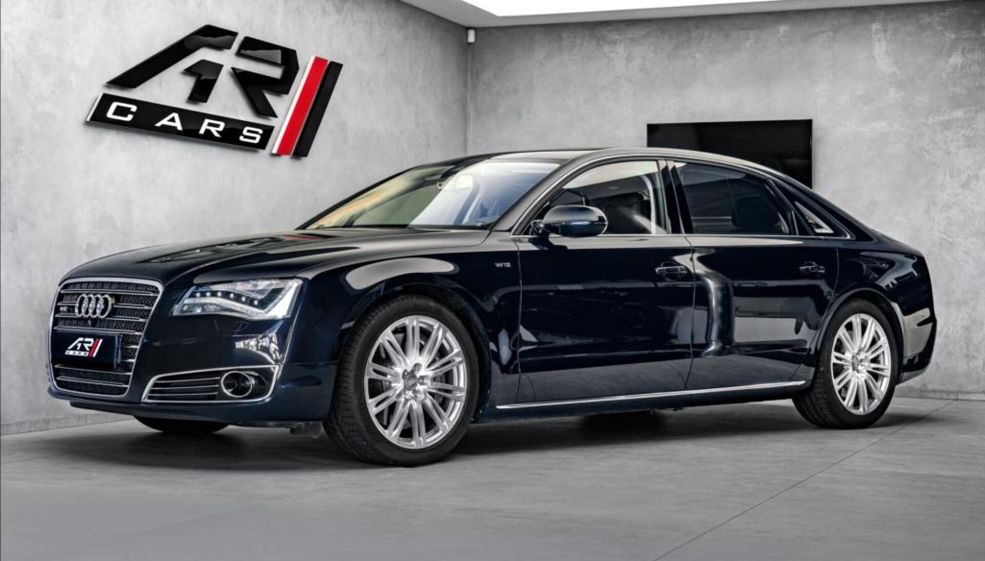 Audi A8 W12, design selection, TV, B&O, TOP