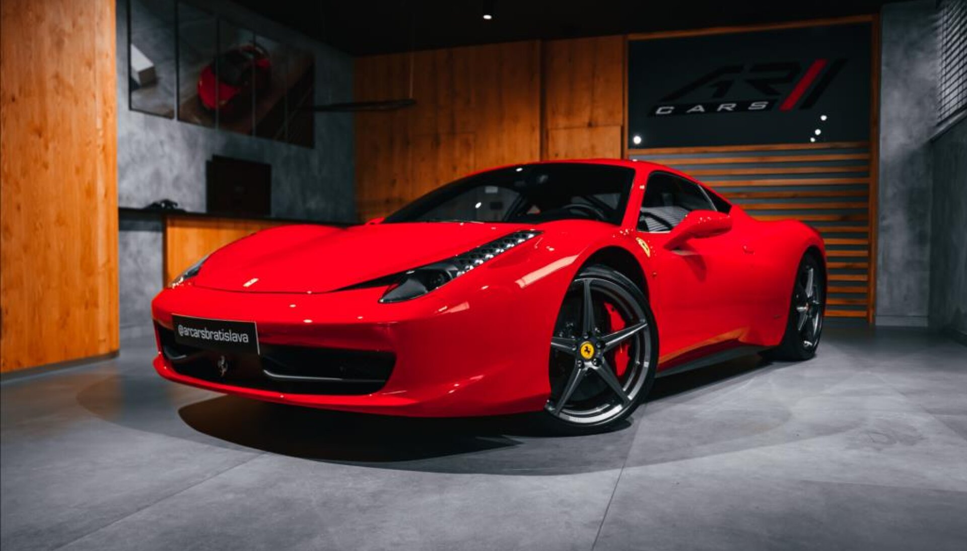 Ferrari 458 4,5 ITALIA, ROSSO CORSA, NAVI, LED