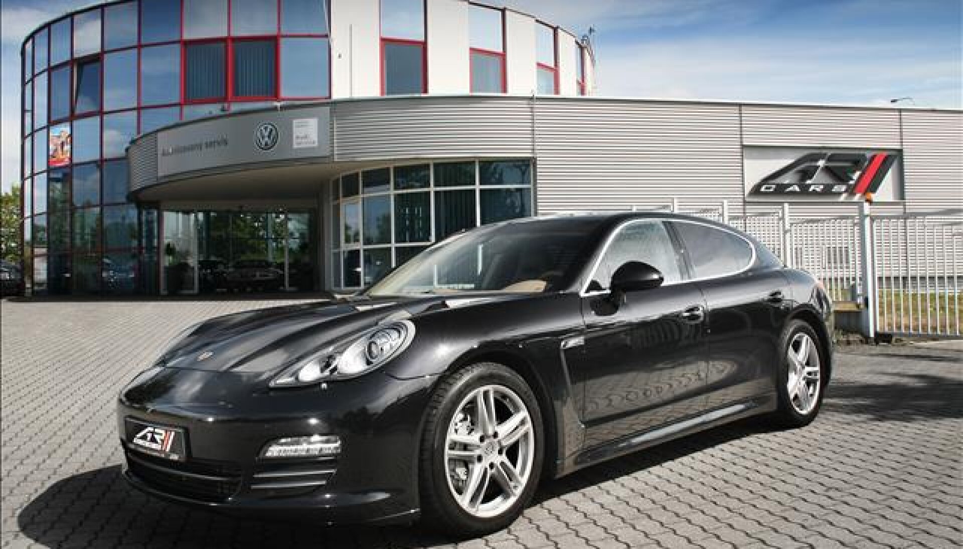 Porsche Panamera Sportchrono, Naturleder cognac 4S