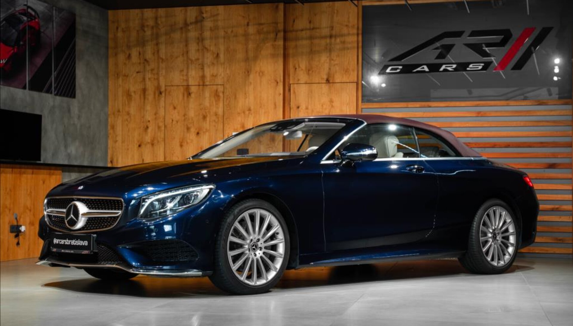 Mercedes-Benz Třídy S 4,7 500 CABRIOLET, AMG LINE, BURMESTER, 360