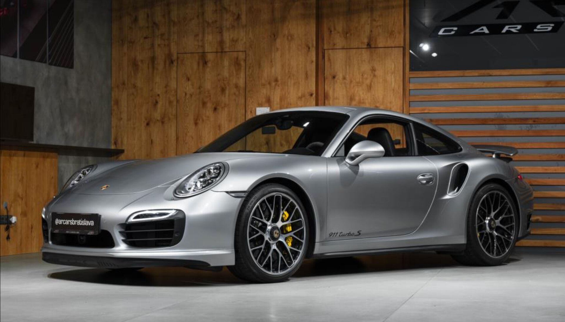 Porsche 911 3,8 Turbo S, BURMESTER, ALCANTARA, GT SILVER