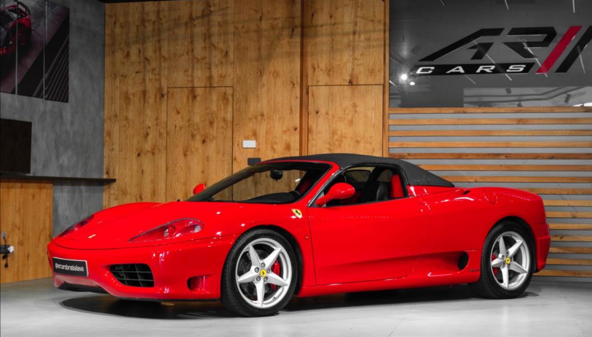 Ferrari 360 3,6 SPIDER F1, ROSSO CORSA