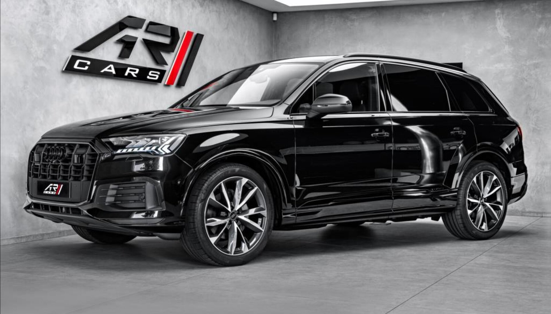 Audi Q7 50 TDI Q, S-line, Matrix, Vzduch, Black