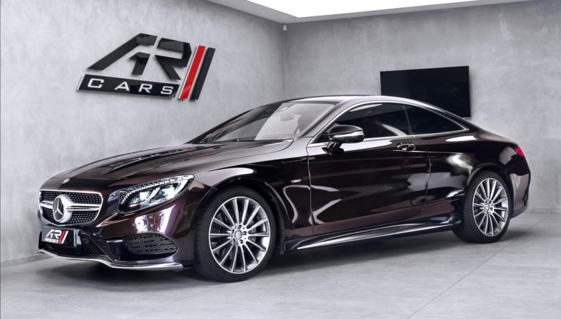 Mercedes-Benz Třídy S S500 AMG coupe 4 Edition1, Designo, Burmester