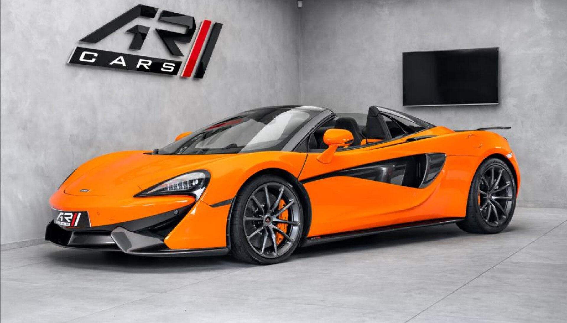 McLaren 570S Spider MY2018, Novitec spoiler