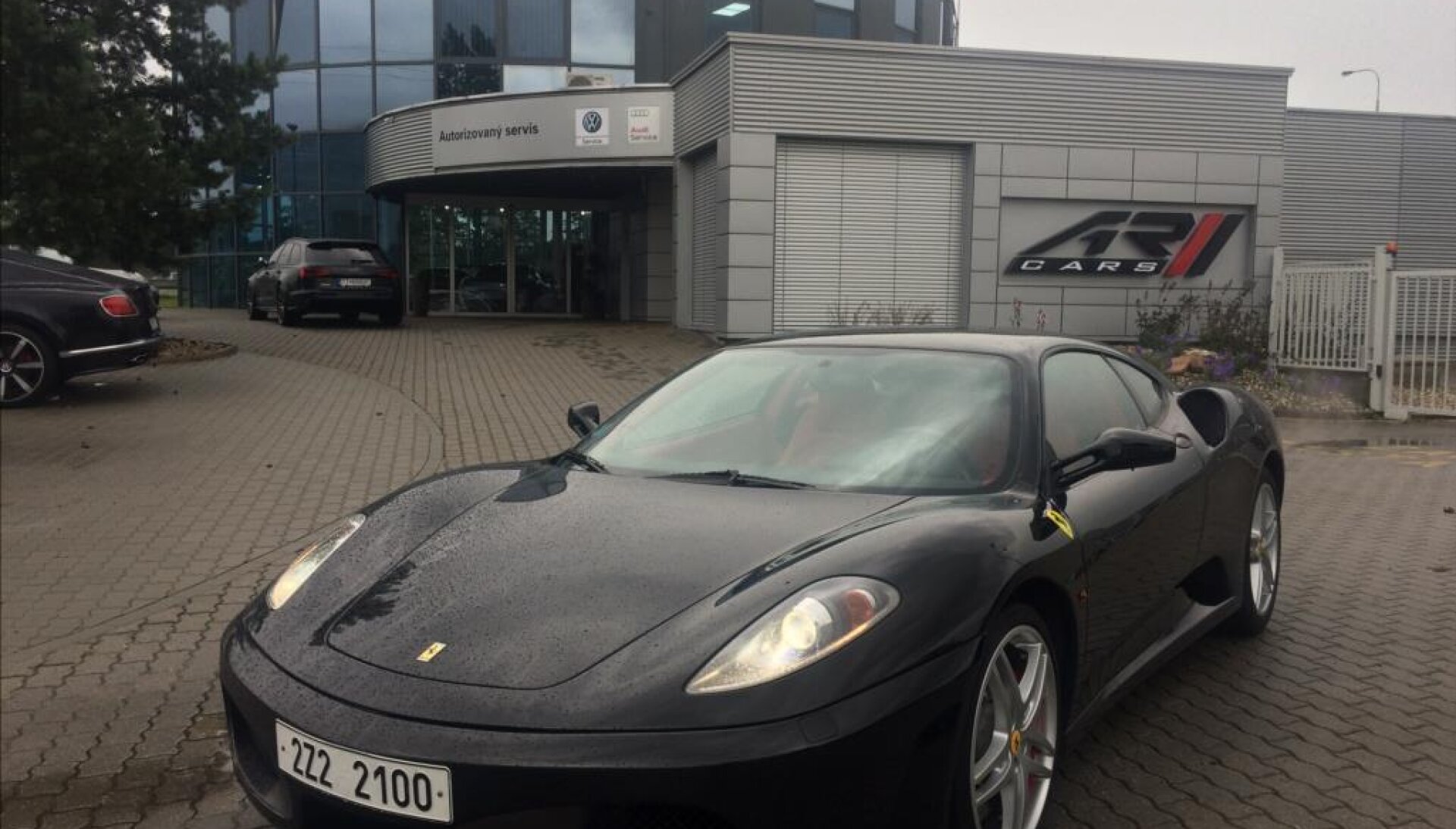 Ferrari F430 F1, keramické brzdy