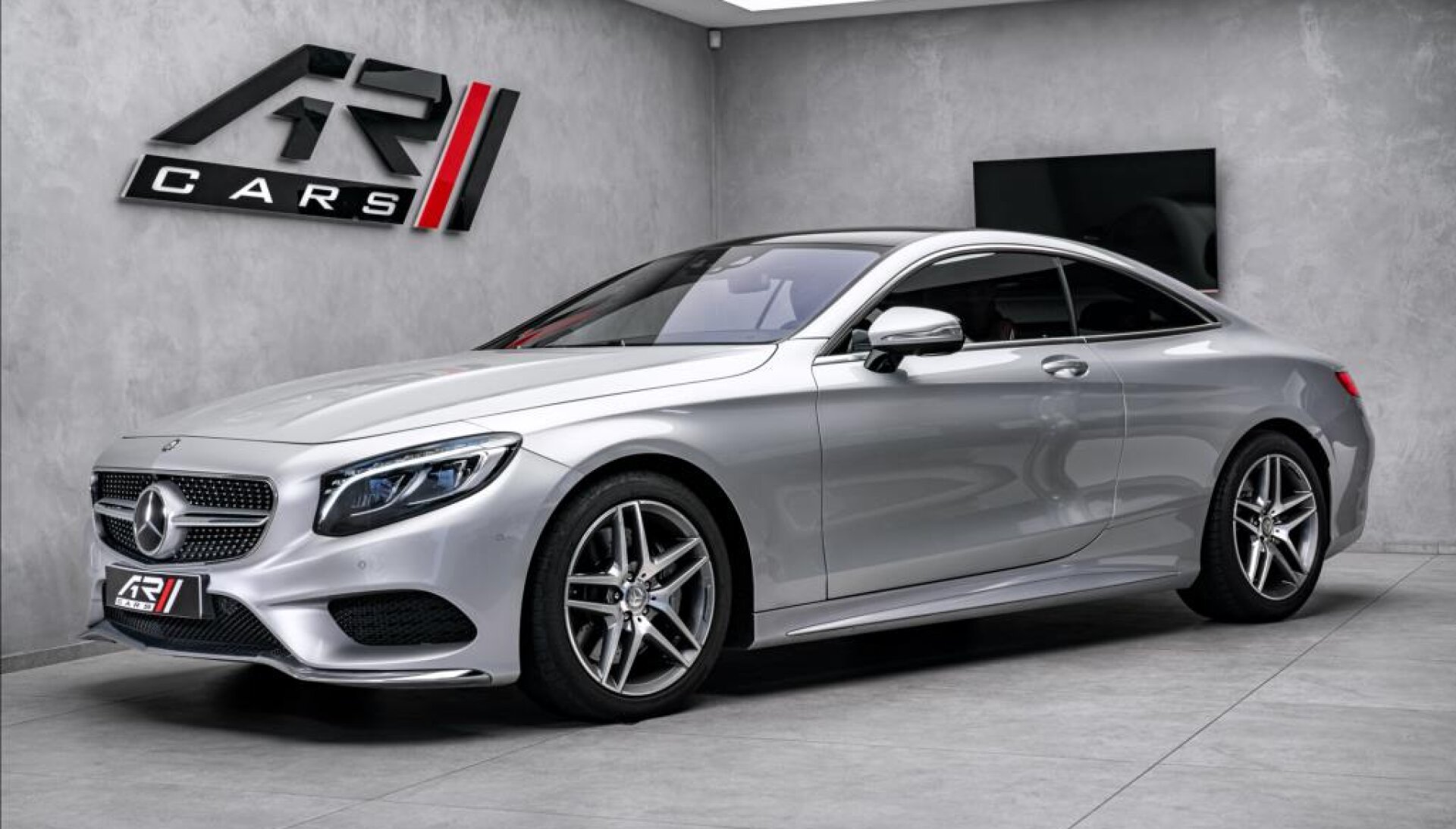 Mercedes-Benz Třídy S S500 coupe AMG 4M, Designo, night, CZ
