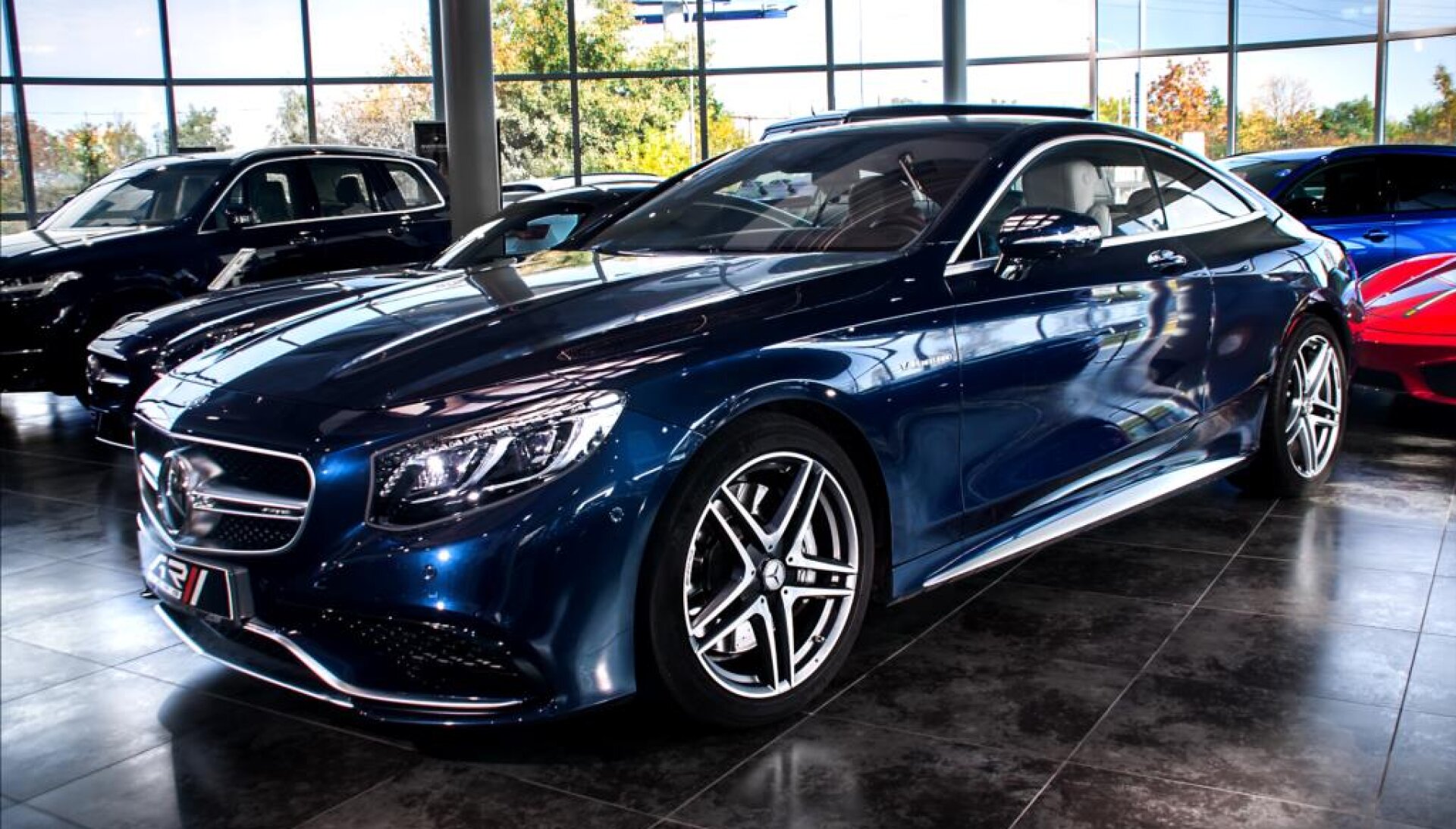 Mercedes-Benz Třídy S 63 AMG coupe 4matic, designo, head-up, panorama, C