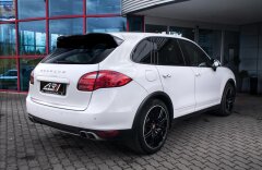 Porsche Cayenne Diesel vzduch, PDLS, panorama, Burmester