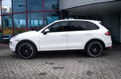Porsche Cayenne Diesel vzduch, PDLS, panorama, Burmester
