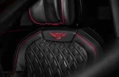 Bentley Flying Spur V8 S Mulliner, karbon, pano, TV