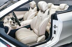 Mercedes-Benz Třídy S 63 AMG cabrio 4Matic, keramiky, karbon, Burmester
