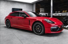 Porsche Panamera 4S Sport Turismo, sport design, noční, pano, CZ