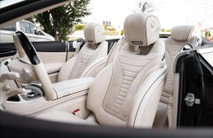 Mercedes-Benz Třídy S 4,7 500 KABRIO, BURMESTER, NOČNÉ VIDENIE, DESIGNO