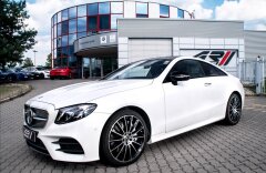 Mercedes-Benz Třídy E 400 coupe AMG 4M, 360°, panorama, Burmester, CZ