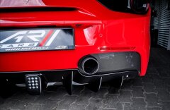 Ferrari 488 GTB Alcantara/karbon Race sedadla