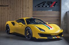 Ferrari 488 Pista, karbon, lift, JBL, tricolore