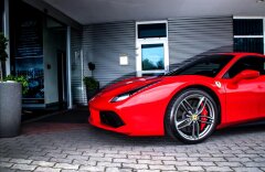 Ferrari 488 GTB Alcantara/karbon Race sedadla