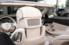 Mercedes-Benz Třídy S 4,7 500 KABRIO, BURMESTER, NOČNÉ VIDENIE, DESIGNO