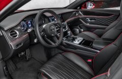 Bentley Flying Spur V8 S Mulliner, karbon, pano, TV