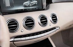 Mercedes-Benz Třídy S 4,7 500 KABRIO, BURMESTER, NOČNÉ VIDENIE, DESIGNO