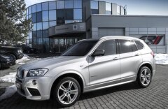 BMW X3 35d xDrive M-paket, adapt. podvozek, navi, CZ