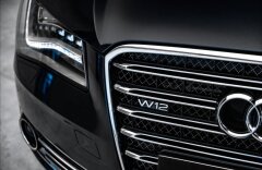 Audi A8 W12, design selection, TV, B&O, TOP