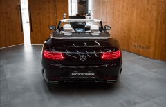 Mercedes-Benz Třídy S 4,7 500 KABRIO, BURMESTER, NOČNÉ VIDENIE, DESIGNO