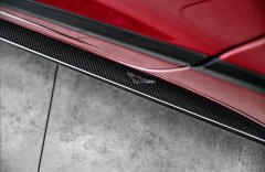 Bentley Flying Spur V8 S Mulliner, karbon, pano, TV