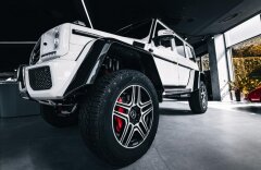 Mercedes-Benz Třídy G 4,0 G500 4x4 2, CARBON, POLARWHITE