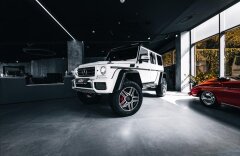 Mercedes-Benz Třídy G 4,0 G500 4x4 2, CARBON, POLARWHITE