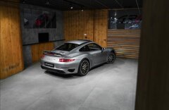 Porsche 911 3,8 Turbo S, BURMESTER, ALCANTARA, GT SILVER