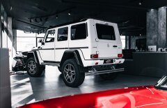 Mercedes-Benz Třídy G 4,0 G500 4x4 2, CARBON, POLARWHITE
