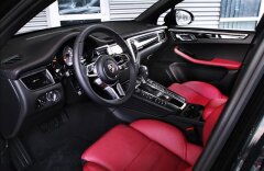 Porsche Macan Diesel S, Vzduch, Ventilace, Sportovní sedadla