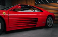 Ferrari 348 3,4 GTB, ZÁRUKA, ROSSO CORSA, YOUNGTIMER