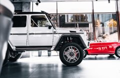 Mercedes-Benz Třídy G 4,0 G500 4x4 2, CARBON, POLARWHITE