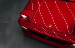 Ferrari 348 3,4 GTB, ZÁRUKA, ROSSO CORSA, YOUNGTIMER