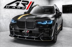 BMW X7 M50i xDrive, laser, pano Sky, 23"kola, TV, fólie