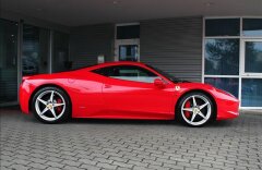 Ferrari 458 Italia, Rosso Corsa, 20" kola, park. senzory