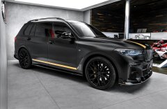 BMW X7 M50i xDrive, laser, pano Sky, 23"kola, TV, fólie
