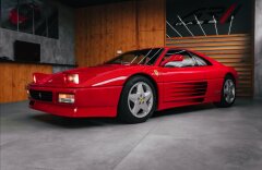 Ferrari 348 3,4 GTB, ZÁRUKA, ROSSO CORSA, YOUNGTIMER