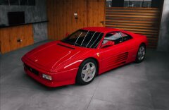 Ferrari 348 3,4 GTB, ZÁRUKA, ROSSO CORSA, YOUNGTIMER