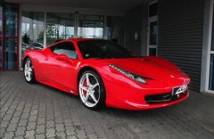 Ferrari 458 Italia, Rosso Corsa, 20" kola, park. senzory