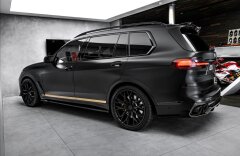 BMW X7 M50i xDrive, laser, pano Sky, 23"kola, TV, fólie