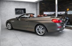 BMW Řada 6 640d cabrio mat, head-up, asistenty, LED, top