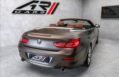 BMW Řada 6 640d cabrio mat, head-up, asistenty, LED, top
