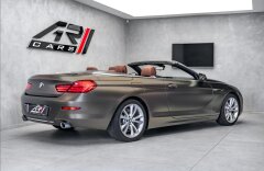 BMW Řada 6 640d cabrio mat, head-up, asistenty, LED, top