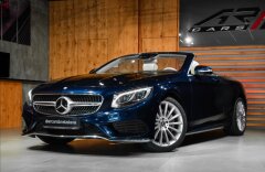 Mercedes-Benz Třídy S 4,7 500 CABRIOLET, AMG LINE, BURMESTER, 360