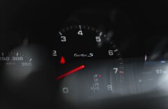 Porsche 911 3,8 Turbo S, BURMESTER, ALCANTARA, GT SILVER