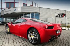 Ferrari 458 Rosso Fuoco CarbonSeats